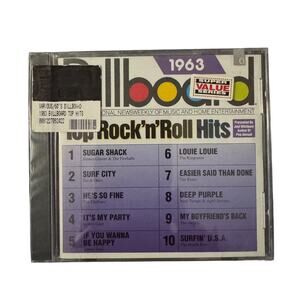 Billboard 1963 Pop Rock & Roll Hits Various Artists New Sealed